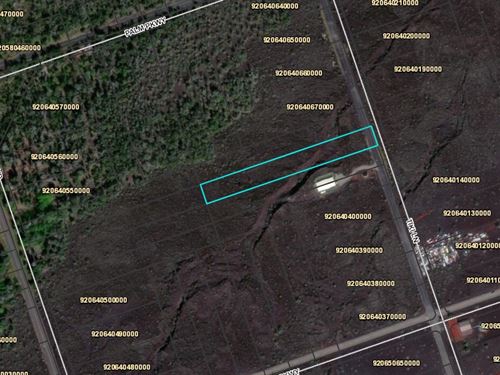 Beautiful 1 Acre Lot in H.O.V.E : Hawaiian Ocean View : Hawaii County : Hawaii