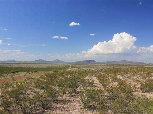 8 Miles To Paved Hwy $299/Mo : Sierra Blanca : Hudspeth County : Texas
