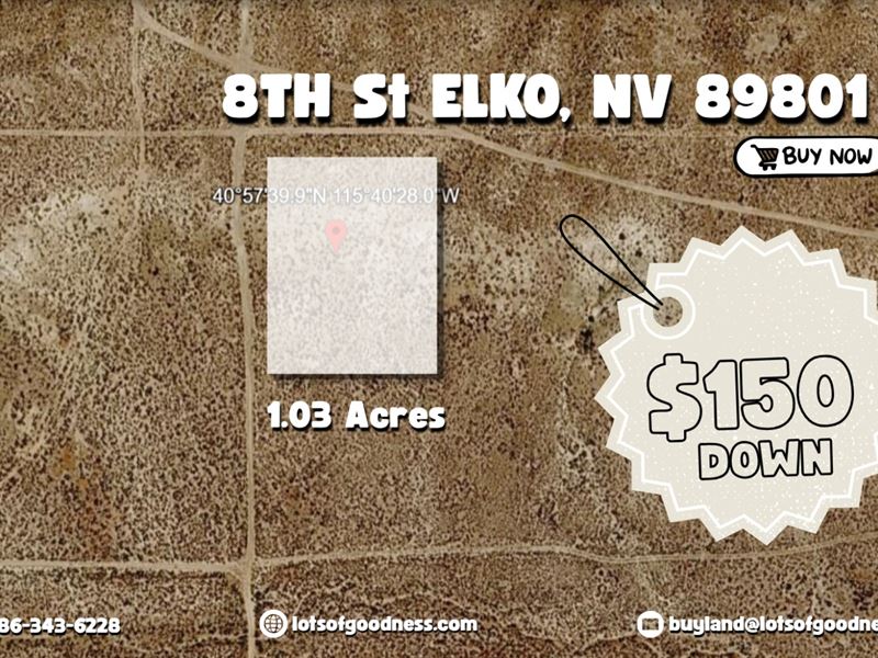 8th St in Elko County, 1.03 Acre : Nevada : Elko County : Nevada