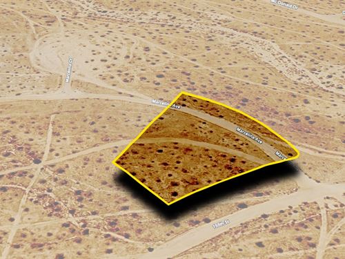 A Pristine Lot : California City : Kern County : California