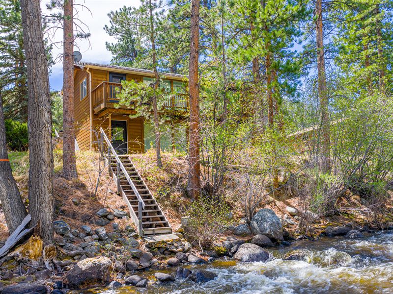 Poudre River Retreat : Bellvue : Larimer County : Colorado