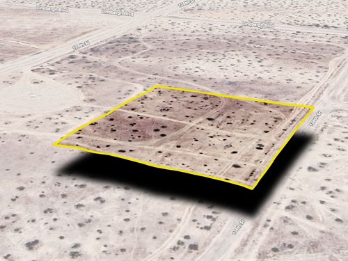 Calm Open Space, Only $253.16/Mo : California City : Kern County : California