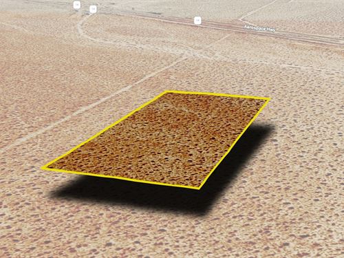 Just $400.63/Mo, A Rare Find Lot : Mojave : Kern County : California