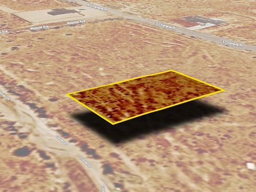Easy Living Lot, $502.01 Down : California City : Kern County : California