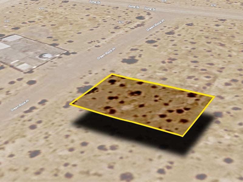 Rural Dream Lot for $359.51/Mo : Pahrump : Nye County : Nevada