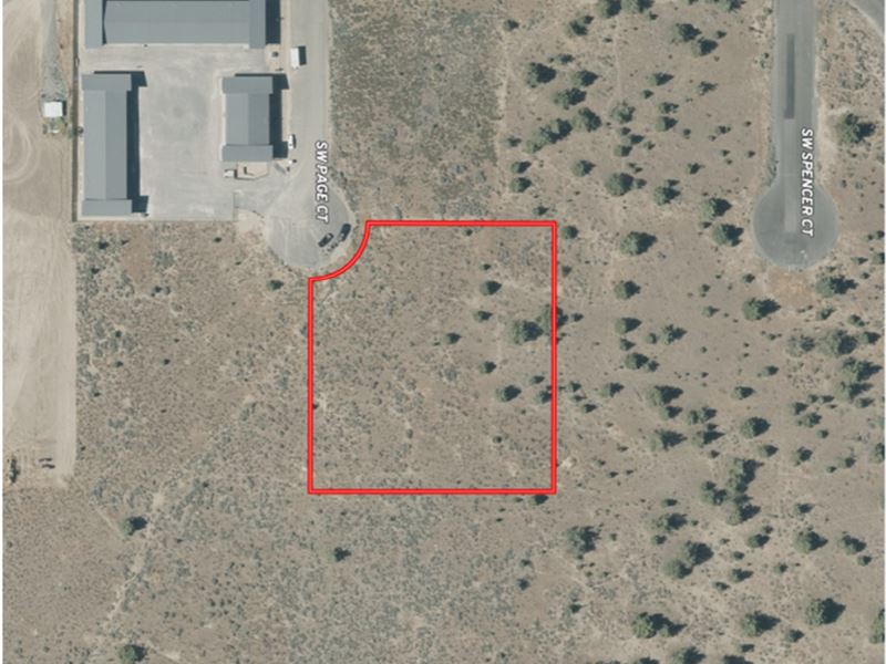 Tom McCall Business Lot 1400 : Prineville : Crook County : Oregon