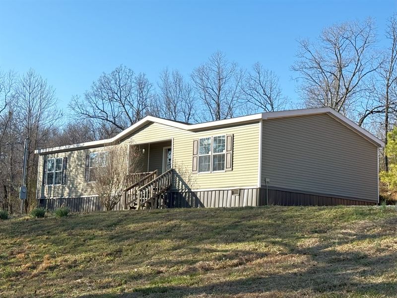 6.0 Acres and 1528 Sq. Ft Mobi : Greenbrier : Faulkner County : Arkansas
