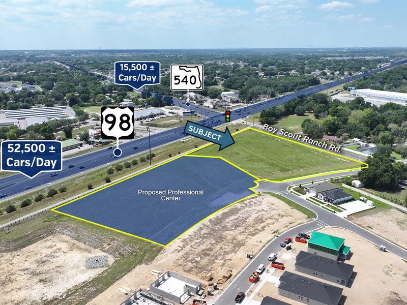 Hancock Crossings Commercial Center : Bartow : Polk County : Florida