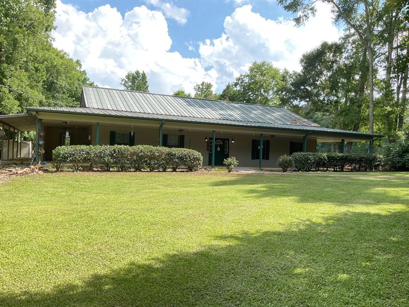 Lapine Hwy House and 7 Acres : Lapine : Crenshaw County : Alabama