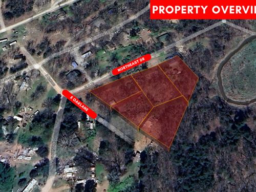 No Zoning, Rv-Friendly Lots : Cleveland : Pawnee County : Oklahoma