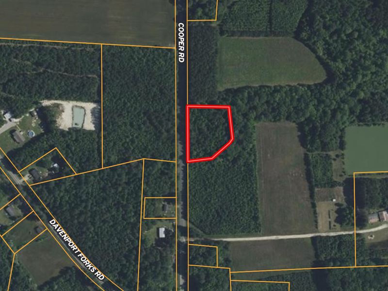 Unrestricted Residential Lot : Creswell : Washington County : North Carolina