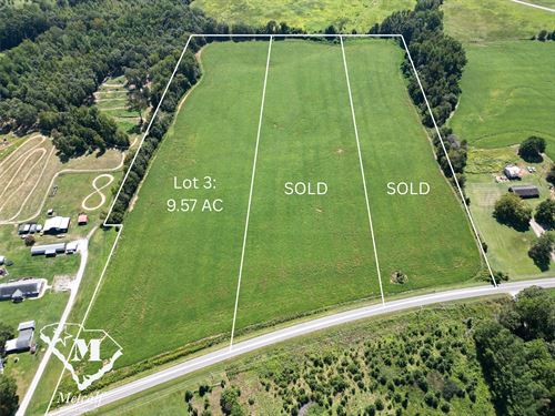 Peaceful 9.57 Acres in Mooresboro : Mooresboro : Cleveland County : North Carolina