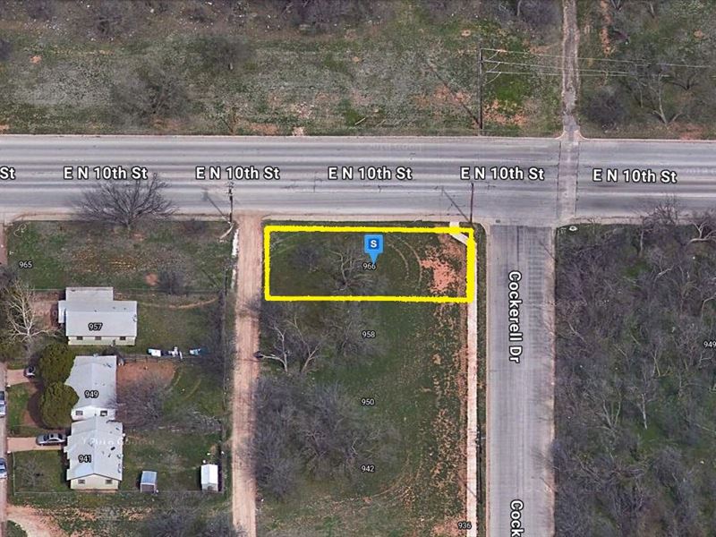 Corner Lot : Abilene : Taylor County : Texas