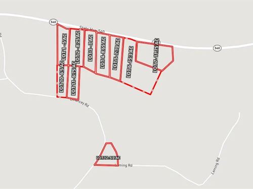 8.65 Acres Lot4 in Simpson County : Braxton : Simpson County : Mississippi