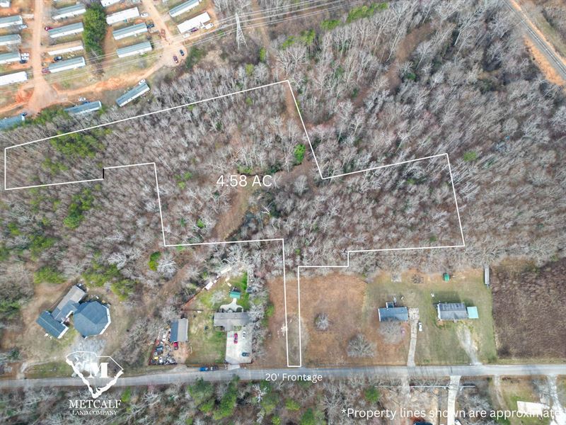 4.58 Acre Homesite in Greenville : Greenville : Greenville County : South Carolina
