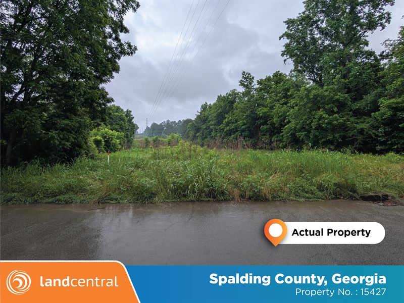 Charming 0.47 Acre in Spalding, GA : Spalding : Spalding County : Georgia