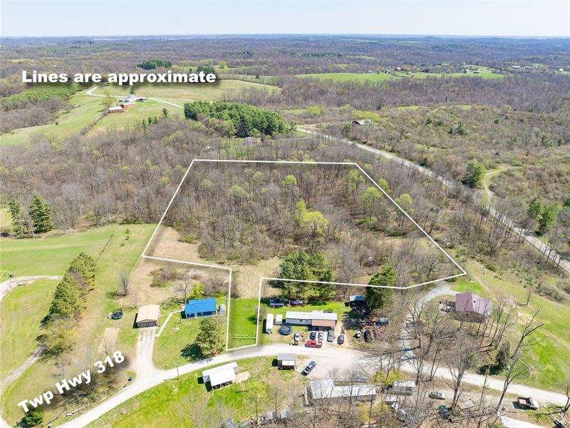 Twp Rd 318, 7 Acres : Dexter City : Noble County : Ohio