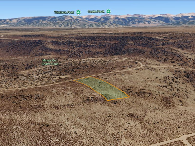 Off-Grid 2.51 Ac Mesa, Costilla CO : San Luis : Costilla County : Colorado