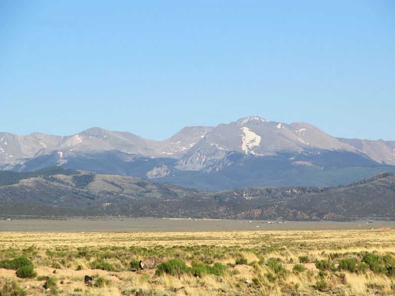 4.73 Acres with Blanca Peak Views : Blanca : Costilla County : Colorado