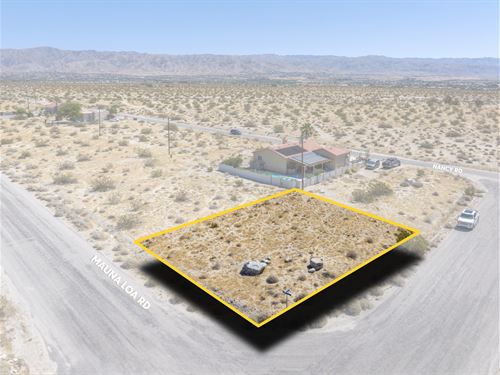 Corner Lot Near Everyday Essentials : Desert Hot Springs : Riverside County : California