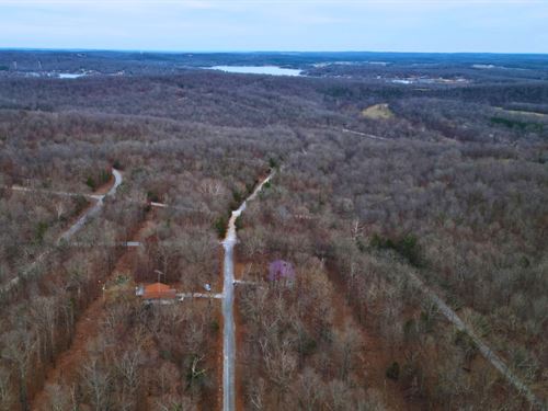 Flat Treed Lot Near Crown Lake AR : Horseshoe Bend : Izard County : Arkansas