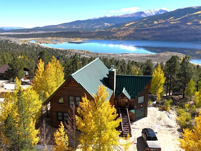 Rogers Twin Lakes View Home : Twin Lakes : Lake County : Colorado