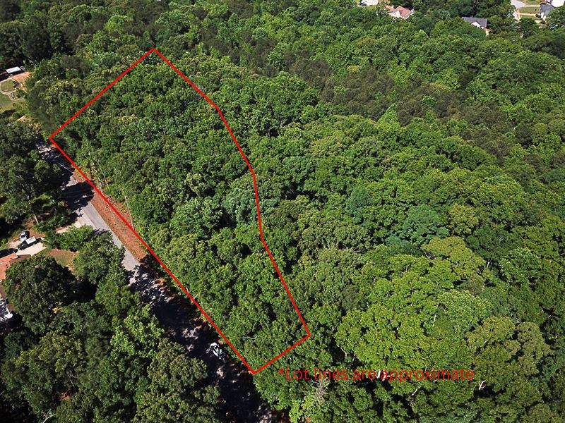 Beautiful Dividable Wooded Lot : Douglasville : Douglas County : Georgia