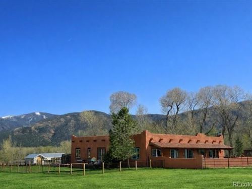 Ranch with Panoramic Mountain Views : Salida : Chaffee County : Colorado