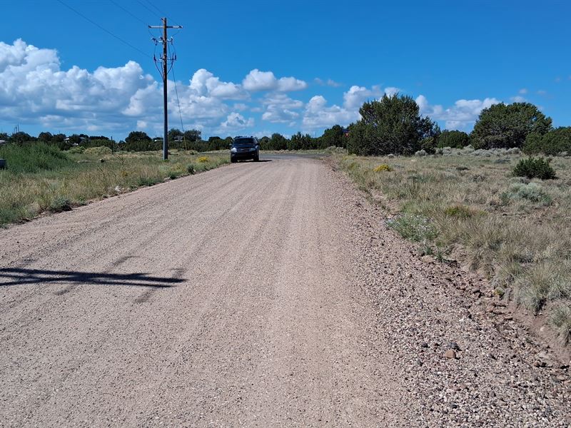 Corner Homesite Near Concho Roads : Concho : Apache County : Arizona