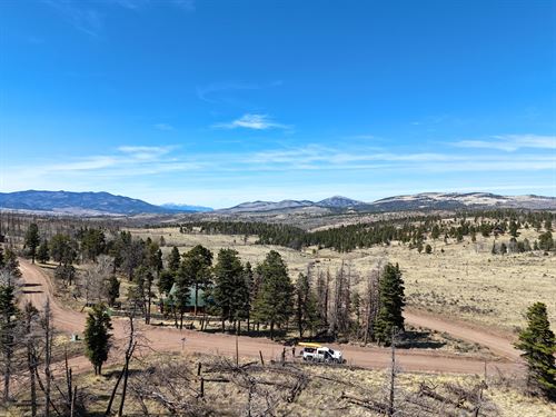 Corner Lot with Power Nearby : Fort Garland : Costilla County : Colorado