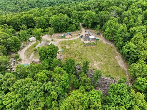 2 Off-Grid Tiny Homes on 10 Acres : Gainesville : Ozark County : Missouri