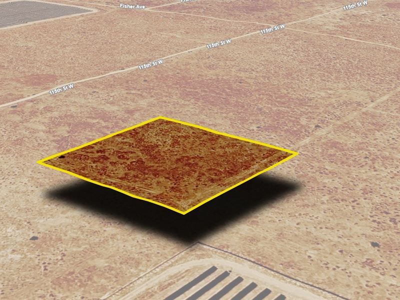 Rosamond Land for $421.70/Mo : Rosamond : Kern County : California