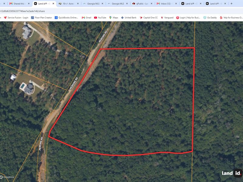16 Acres Lamar County, Georgia : Barnesville : Lamar County : Georgia