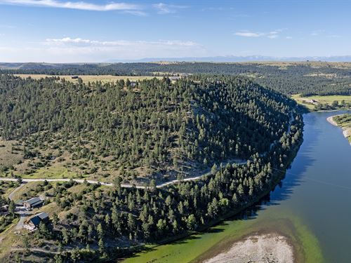 Winding River Road : Columbus : Stillwater County : Montana