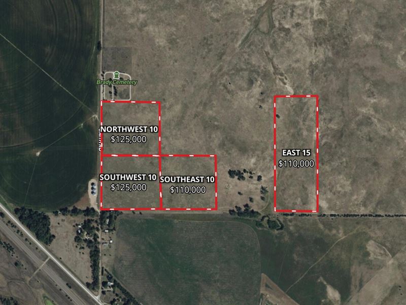 Brady Acreage Lots-Southeast Lot : Brady : Lincoln County : Nebraska