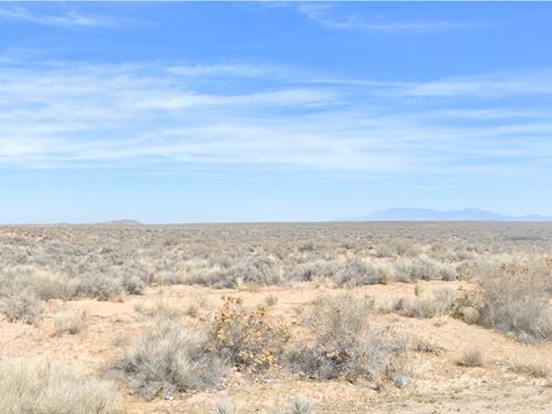 Flat & Accessible Land Near Belen : Belen : Valencia County : New Mexico