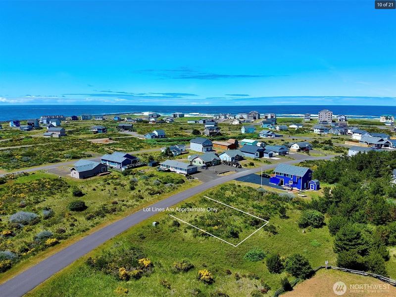 Ocean View Lot in Ocean Shores, WA : Ocean Shores : Grays Harbor County : Washington