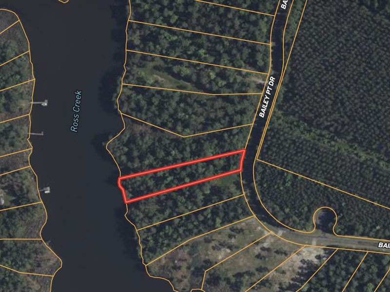 Waterfront Land for Sale : Belhaven : Beaufort County : North Carolina