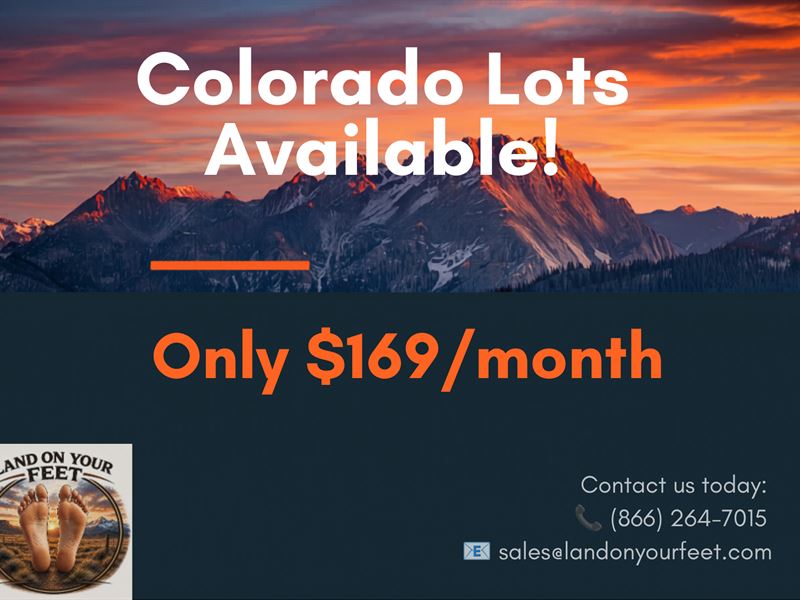 Juneteenth Special- Land for 169/Mo : Jaroso : Costilla County : Colorado