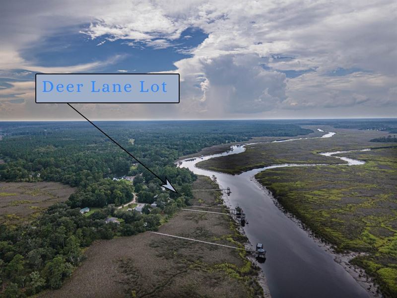 Deepwater Lot on Waverly Creek : White Oak : Camden County : Georgia